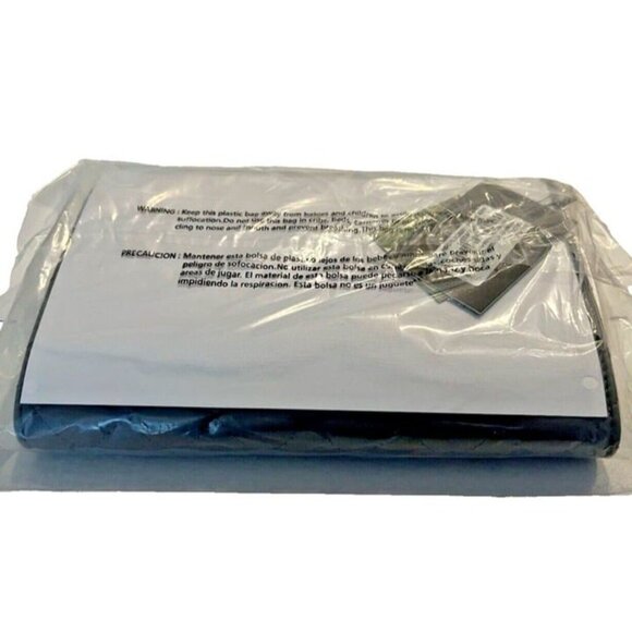 BNWT Badgley Mischka Diamond Quilted Gray Crossbody Envelope Handbag Clutch 9" - Picture 7 of 8